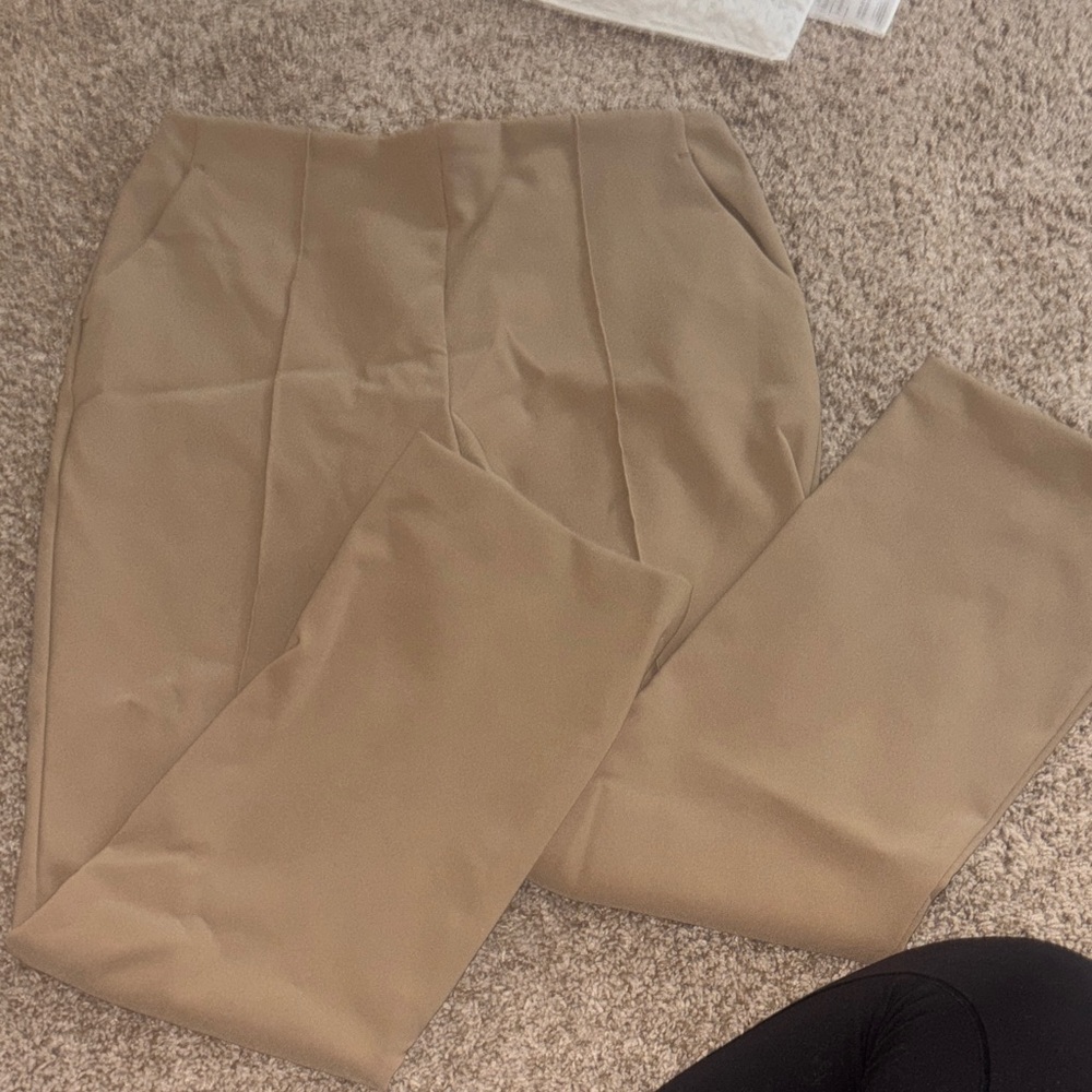 Rachel Zoe Straight-Leg khaki pants